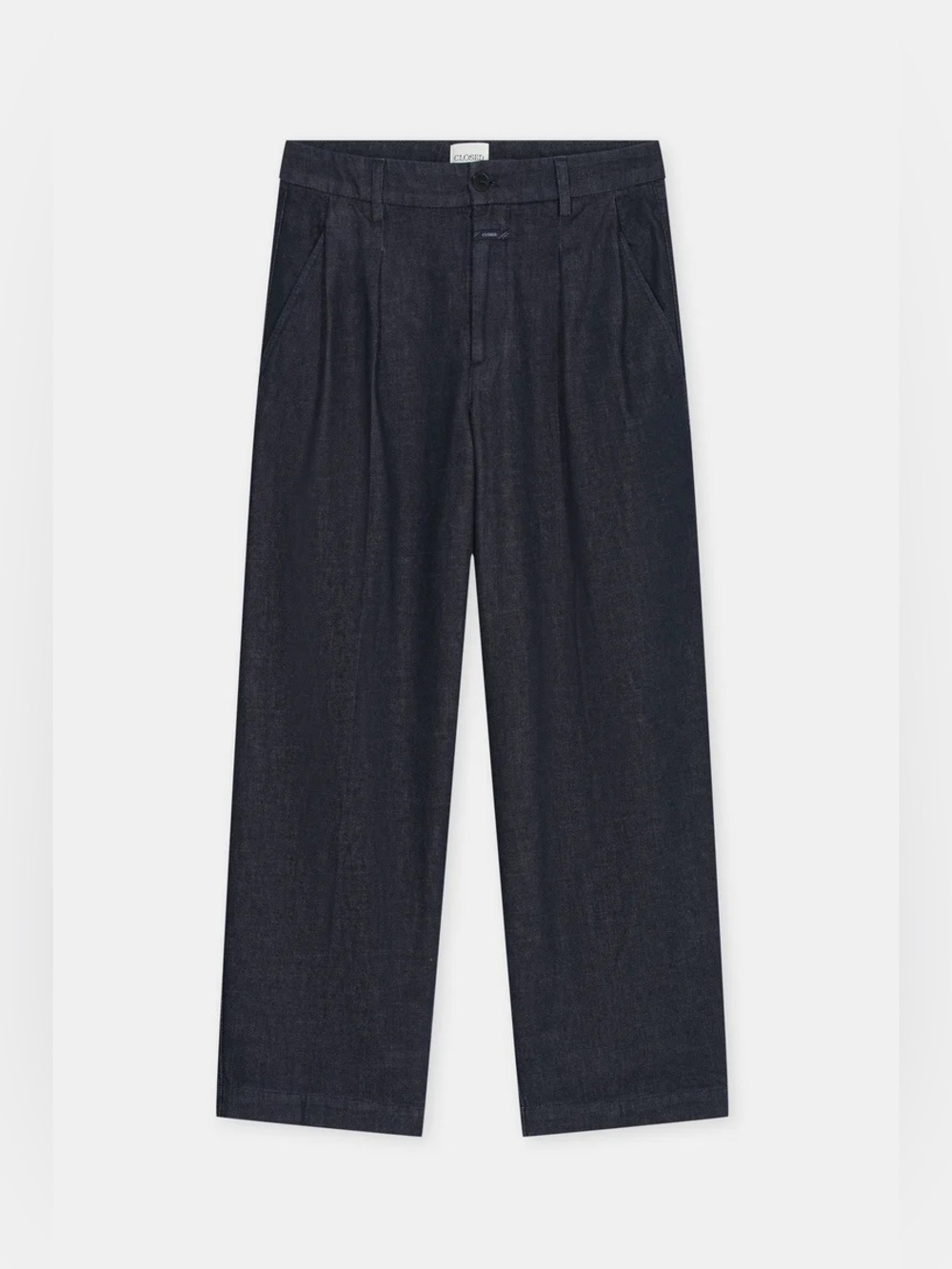 CLOSED Relaxed Mid Rise Waist reactive-dyed Stay Blue denim Ruthy Jeans 23